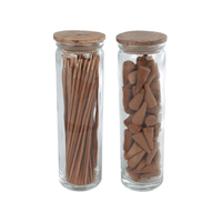 Cônes encens santal jasmin fleur blanche