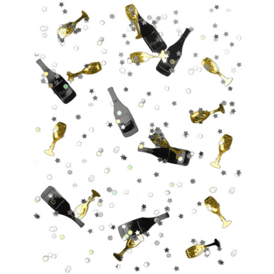 Alpha 55 Confettis de table Saint-Sylvestre champagne 14g