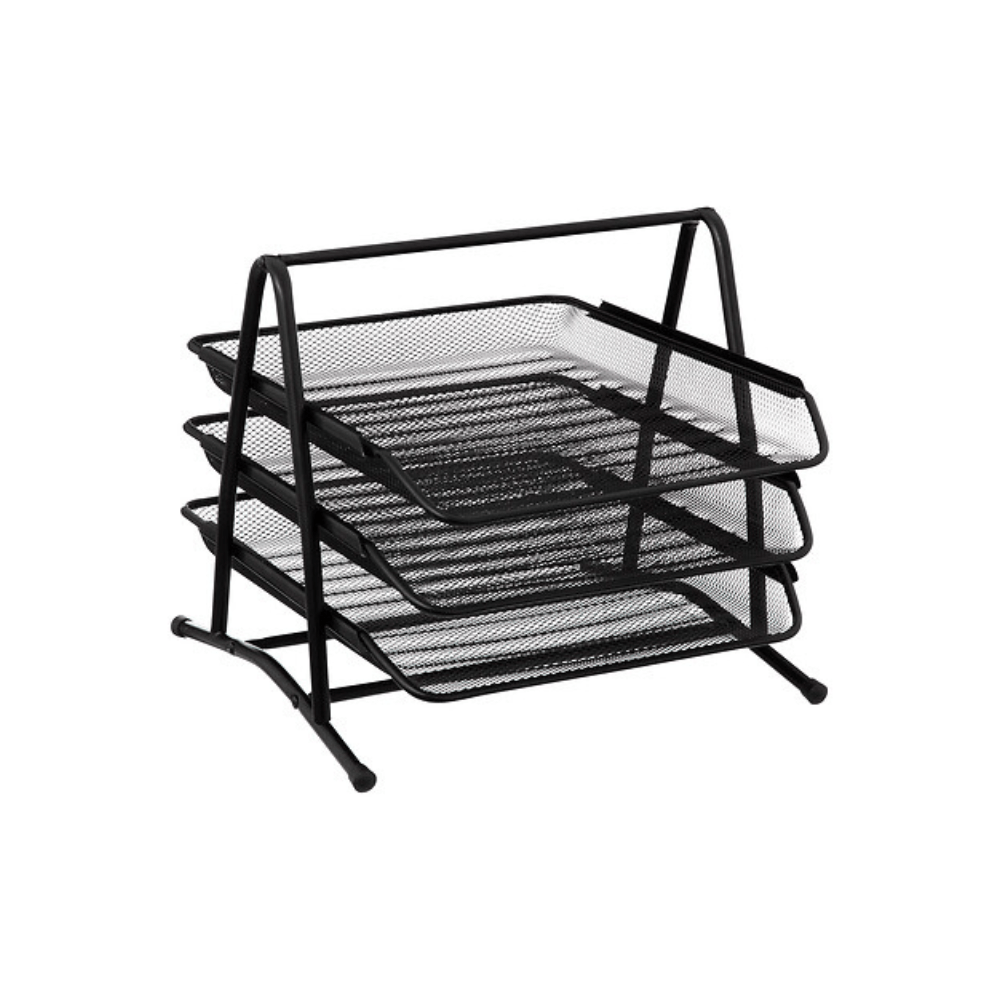 Alpha 55 Corbeille à courrier pour bureau en métal