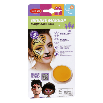 Alpha 55 cosmétique make-up Jaune Peinture pour le Visage – Maquillage Déguisement