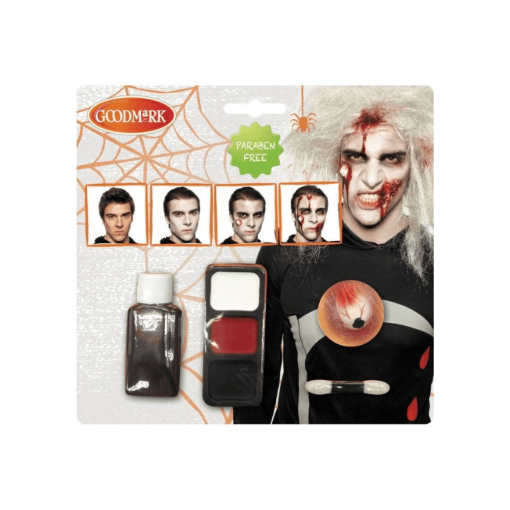 Alpha 55 cosmétique make-up Kit Maquillage Zombie Goodmark Halloween