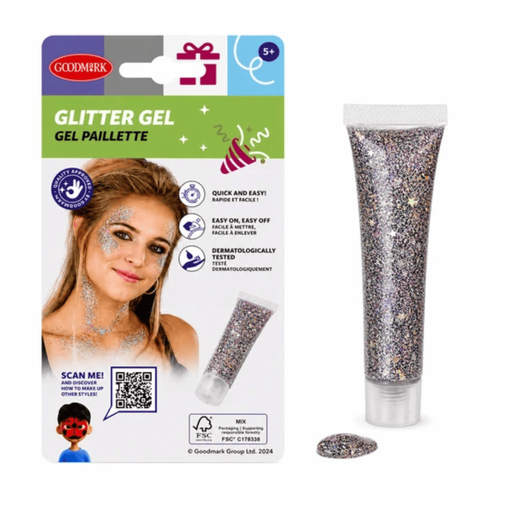 Alpha 55 cosmétique make-up Multicolore Paillettes Goodmark 20 ml – Maquillage Festif