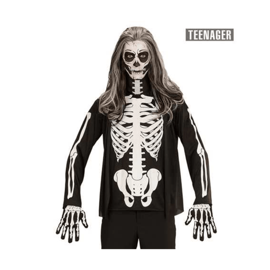 Alpha 55 Costume AD-H Squelette T-Shirt XL | Déguisement Halloween