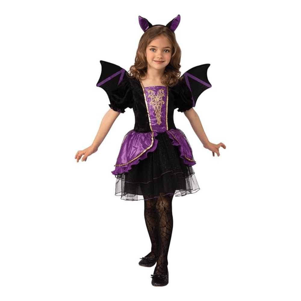 Alpha 55 Costume Chauve-Souris Fille – Déguisement Enfant Halloween