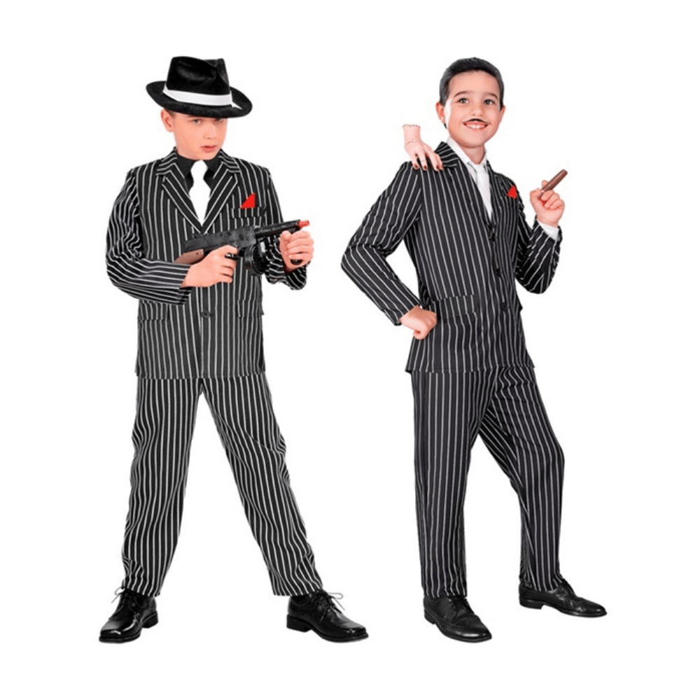 Alpha 55 Costume Gangster Garçon – Déguisement Enfant