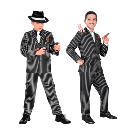 Alpha 55 Costume Gangster Garçon – Déguisement Enfant