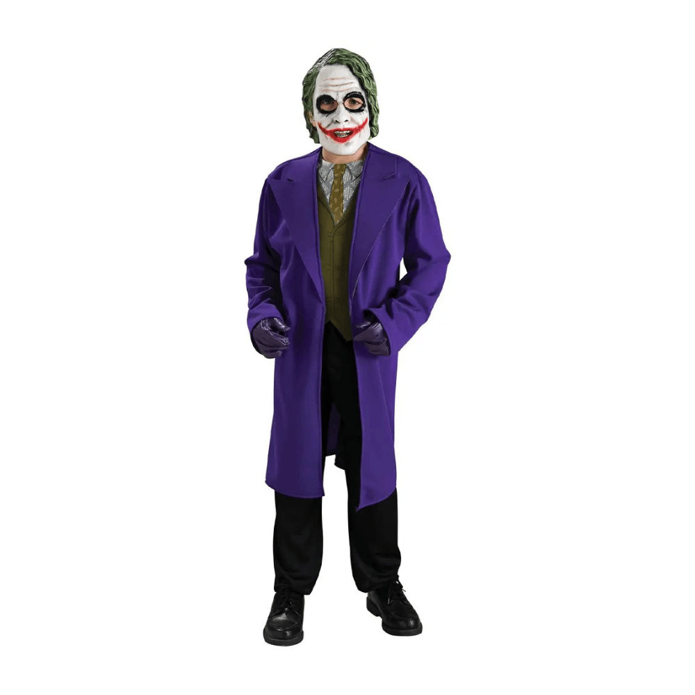 Alpha 55 Costume Joker Garçon 8-10 Ans – Déguisement Enfant