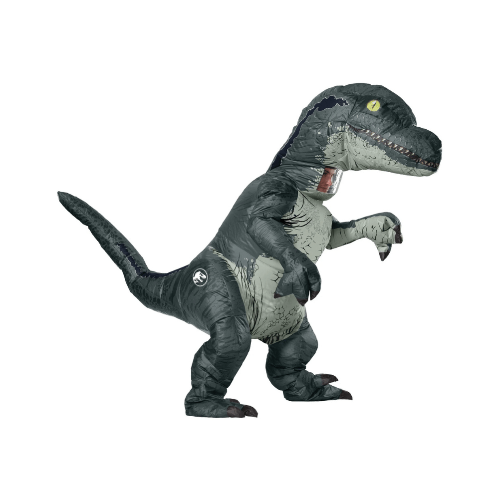 Alpha 55 costume Mascotte Gonflable Vélociraptor Adulte – Déguisement