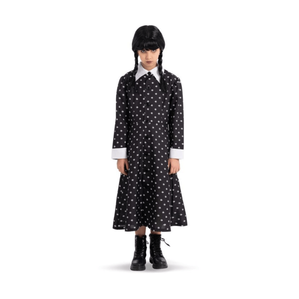 Alpha 55 Costume Mercredi Fille 8-9 Ans – Halloween
