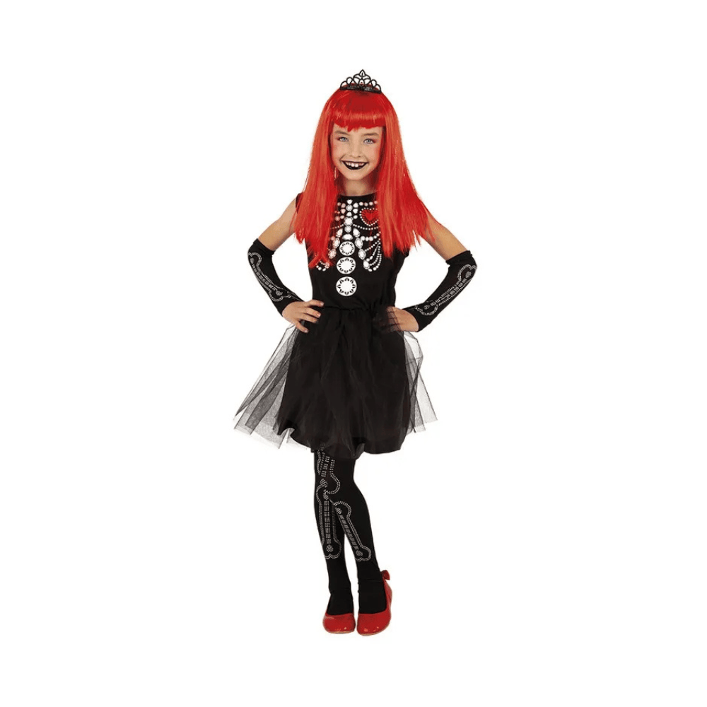 Alpha 55 Costume Squelette Tiffany Fille – Déguisement Halloween