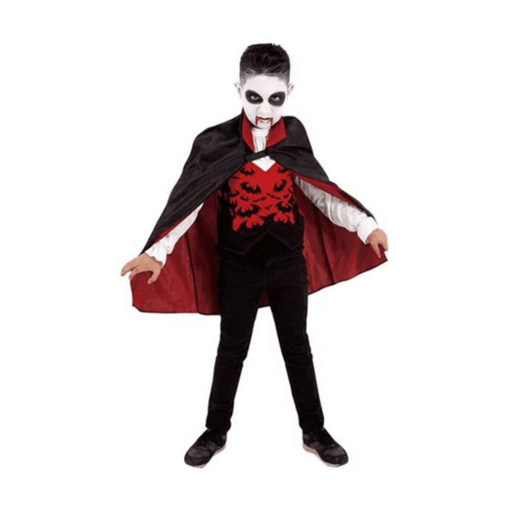 Alpha 55 Costume Vampire Éco Garçon – Déguisement Enfant Halloween