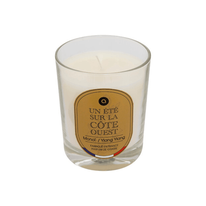 Alpha 55 Côte ouest Bougie Parfumée Nibi 180 g en Pot Verre Élégant