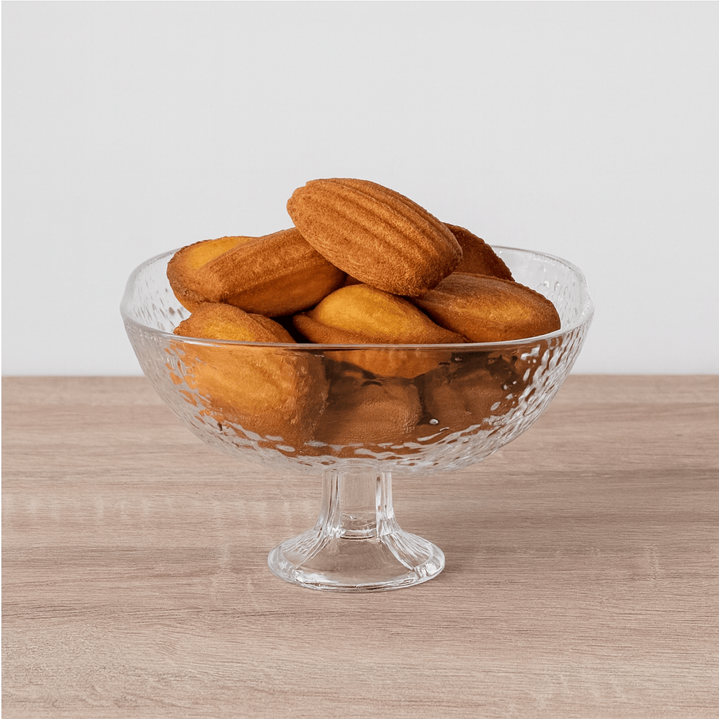 Alpha 55 Coupe en verre carrée sur pied – Élégante & moderne