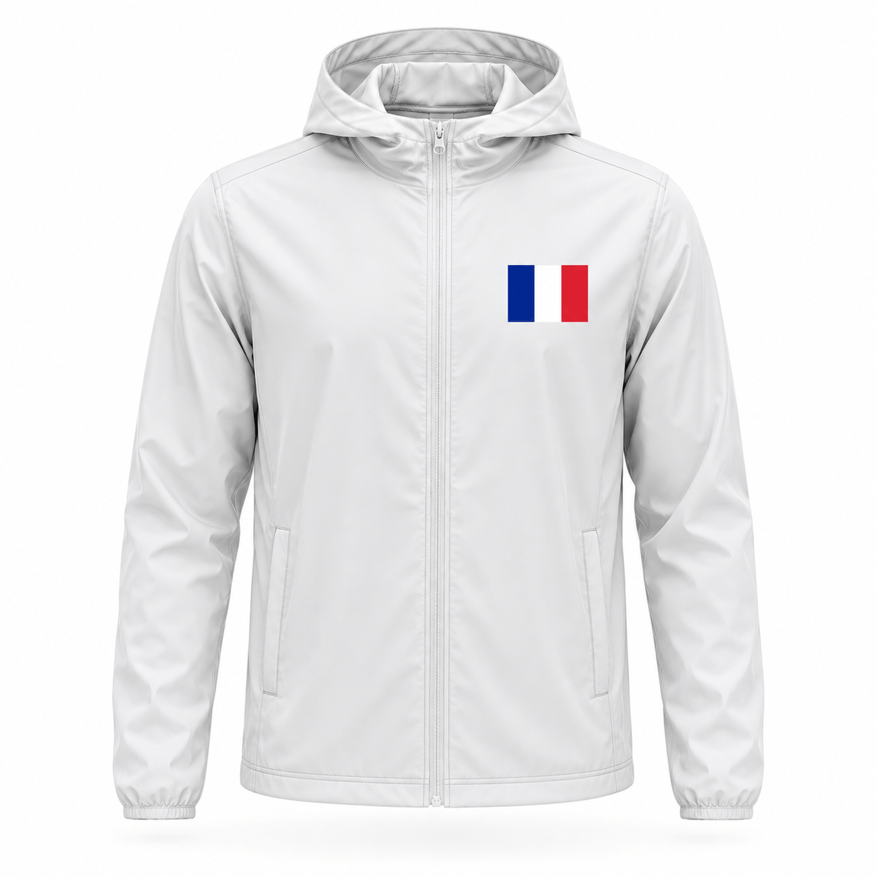 Alpha 55 Coupe-Vent à Capuche France Sport et Style