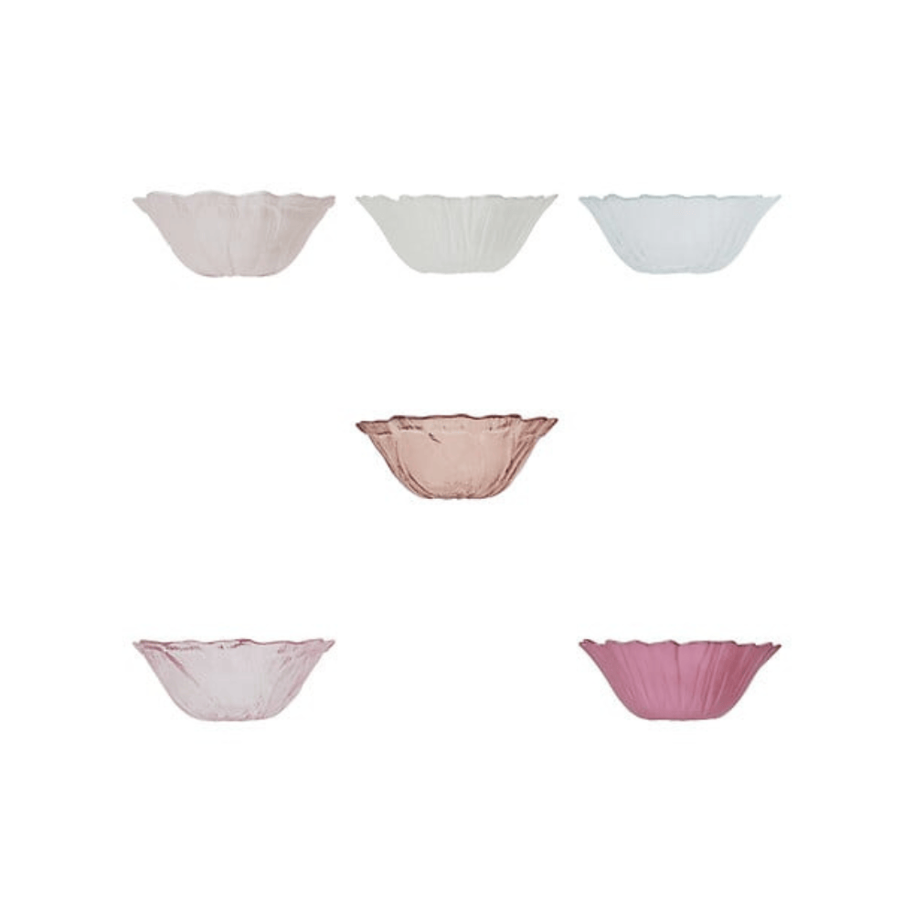 Alpha 55 Coupelle Fleur de Rose en verre – Élégante déco