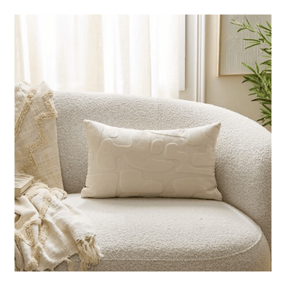 Alpha 55 Coussin Delor 30 x 50 cm Blanc