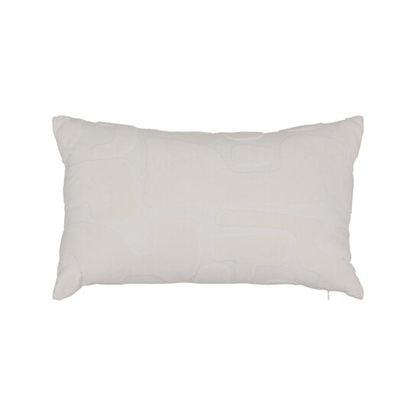 Alpha 55 Coussin Delor 30 x 50 cm Blanc