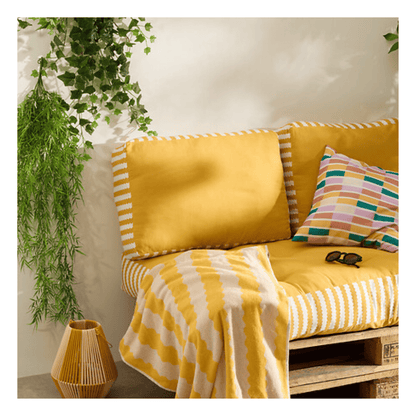 Alpha 55 Coussin Dossier Extérieur Poolside 60 x 40 cm Jaune