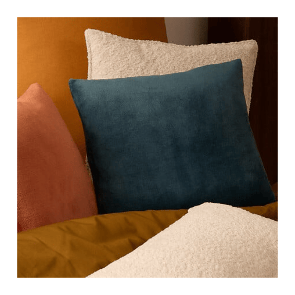 Alpha 55 Coussin Flanelle Ollis 38 x 38 cm en Polyester