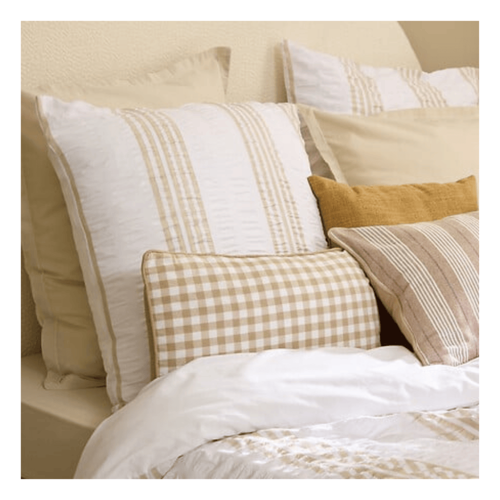 Alpha 55 Coussin Groove Vichy 30 x 50 cm