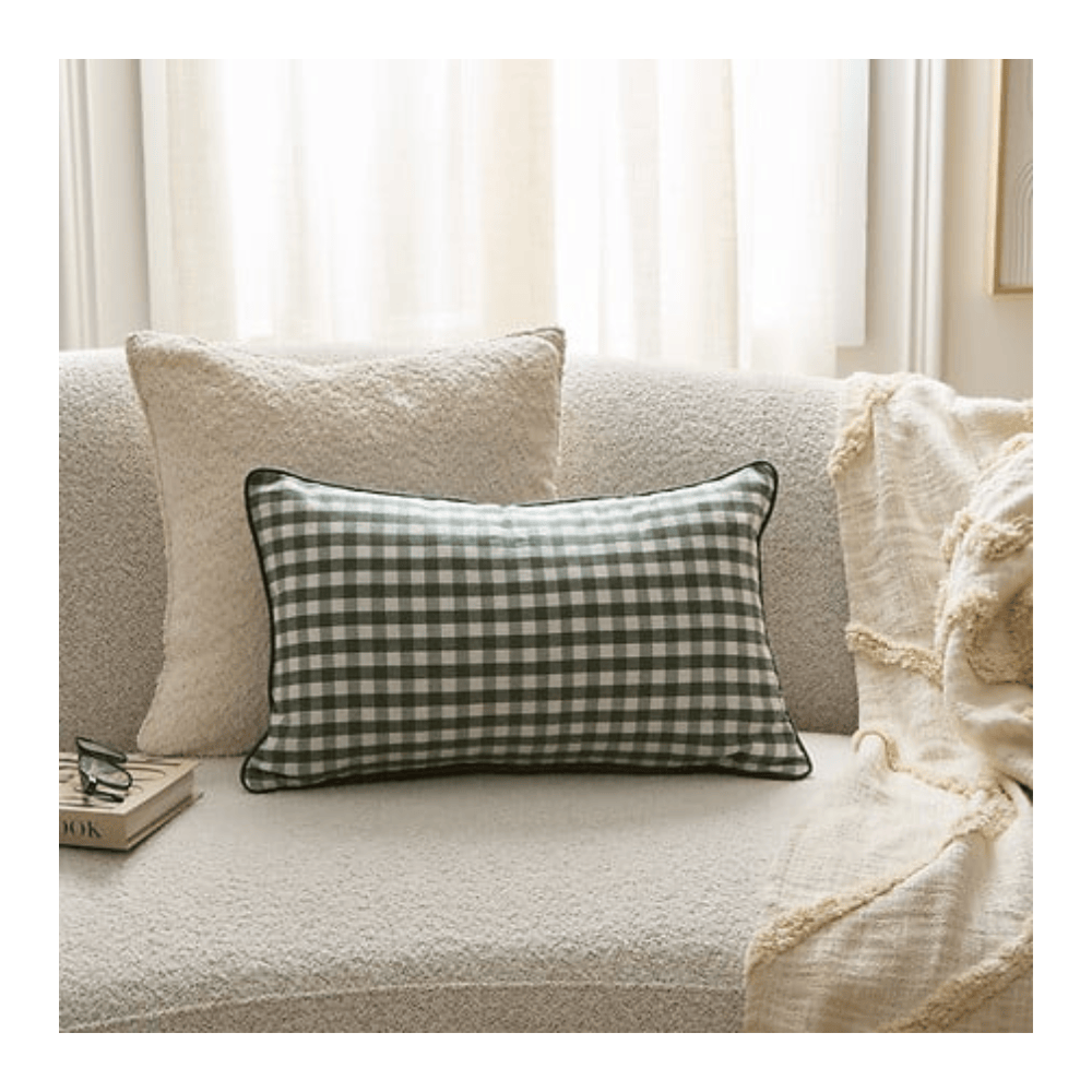 Alpha 55 Coussin Groove Vichy 30 x 50 cm