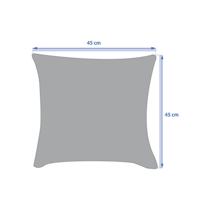 Alpha 55 Coussin Solfia laurier décoratif naturel