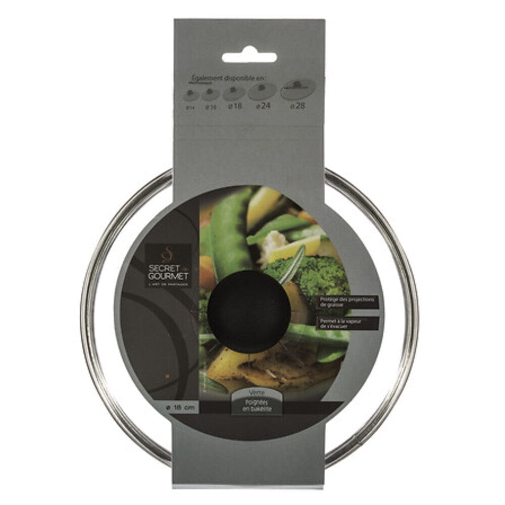 Alpha 55 Couvercle de cuisson en verre