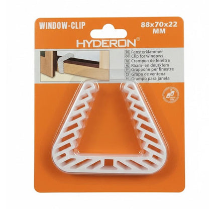 Alpha 55 Crampon de fenêtre blanc pratique et résistant