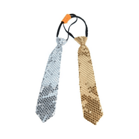 Alpha 55 Cravate à Sequins – Festive, Brillante & Stylée