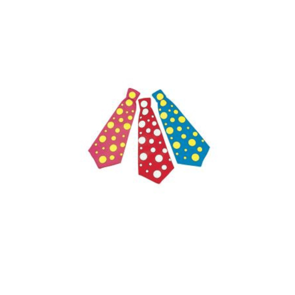 Alpha 55 Cravate Clown Petits Pois Accessoire Déguisement