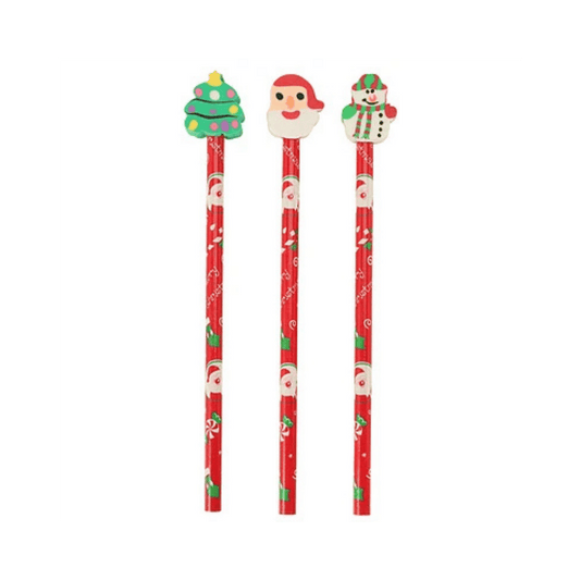Alpha 55 Crayon avec gomme Noël – Papeterie festive enfant