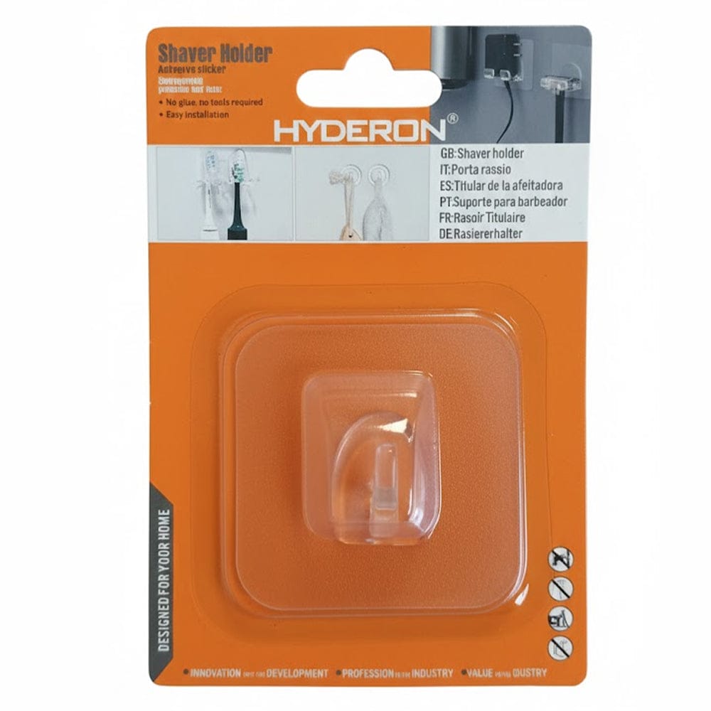 Alpha 55 Crochet adhésif transparent pratique et discret