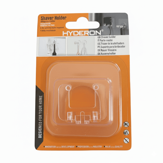 Alpha 55 Crochet étagère auto-adhésif transparent pratique