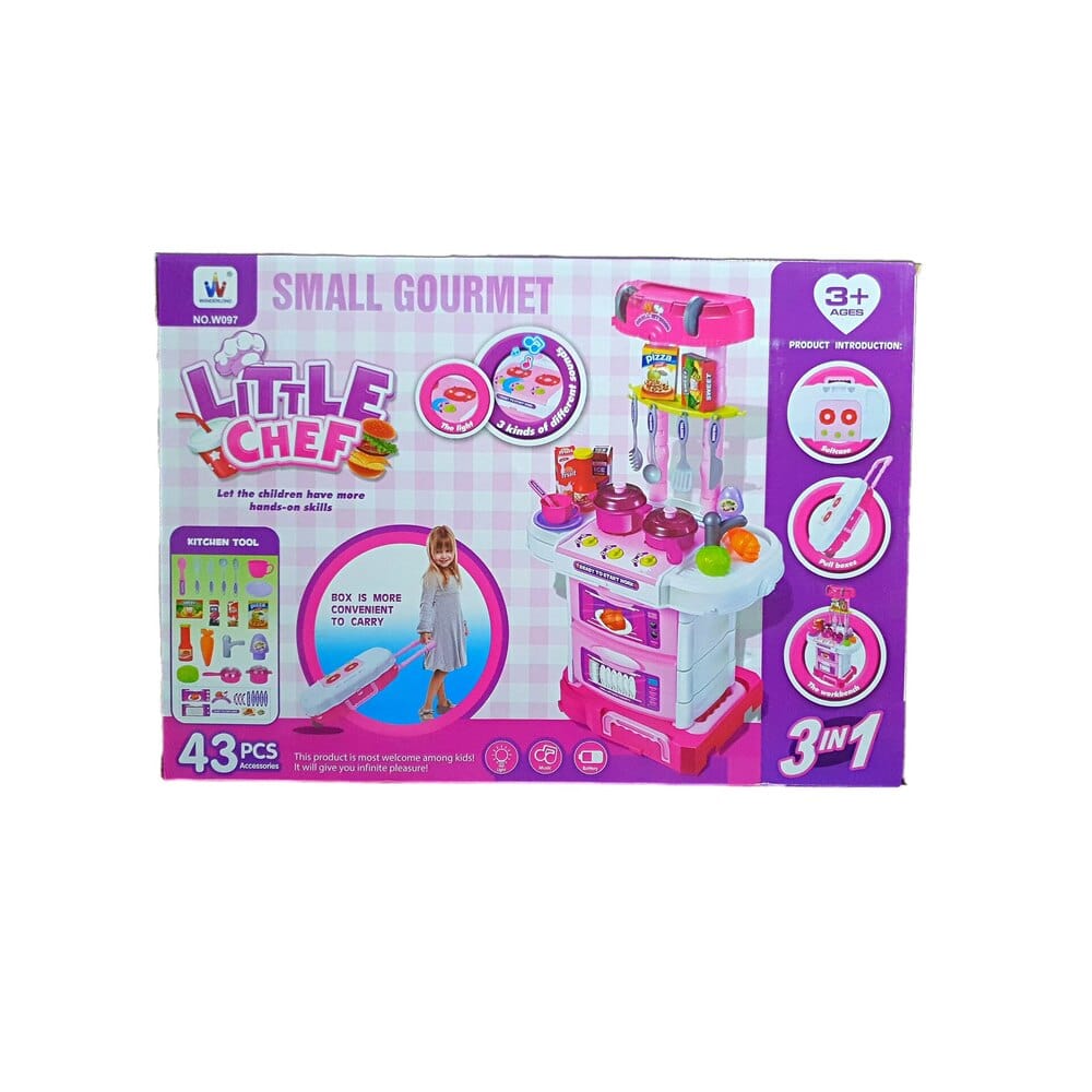 Alpha 55 Cuisine enfant 3en1 Little Chef