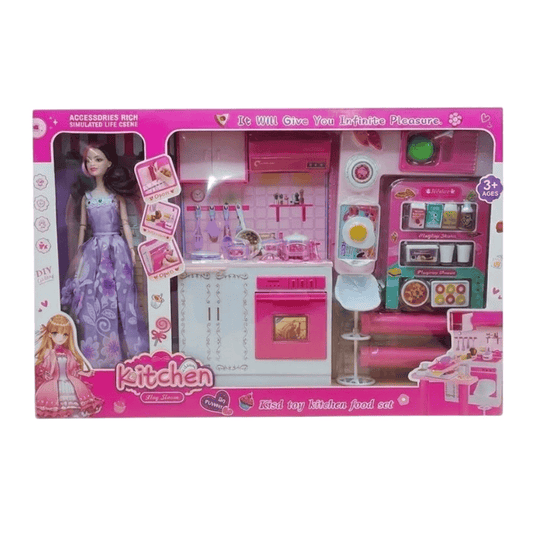 Alpha 55 Cuisine Miniature Poupée MNQ – Jeu Créatif Enfant