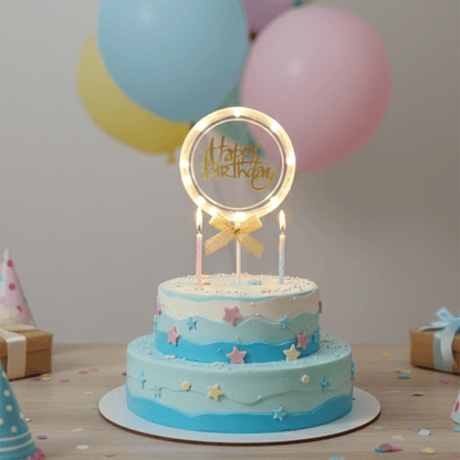 Alpha 55 DECO GATEAU LED HAPPY BIRTHDAY