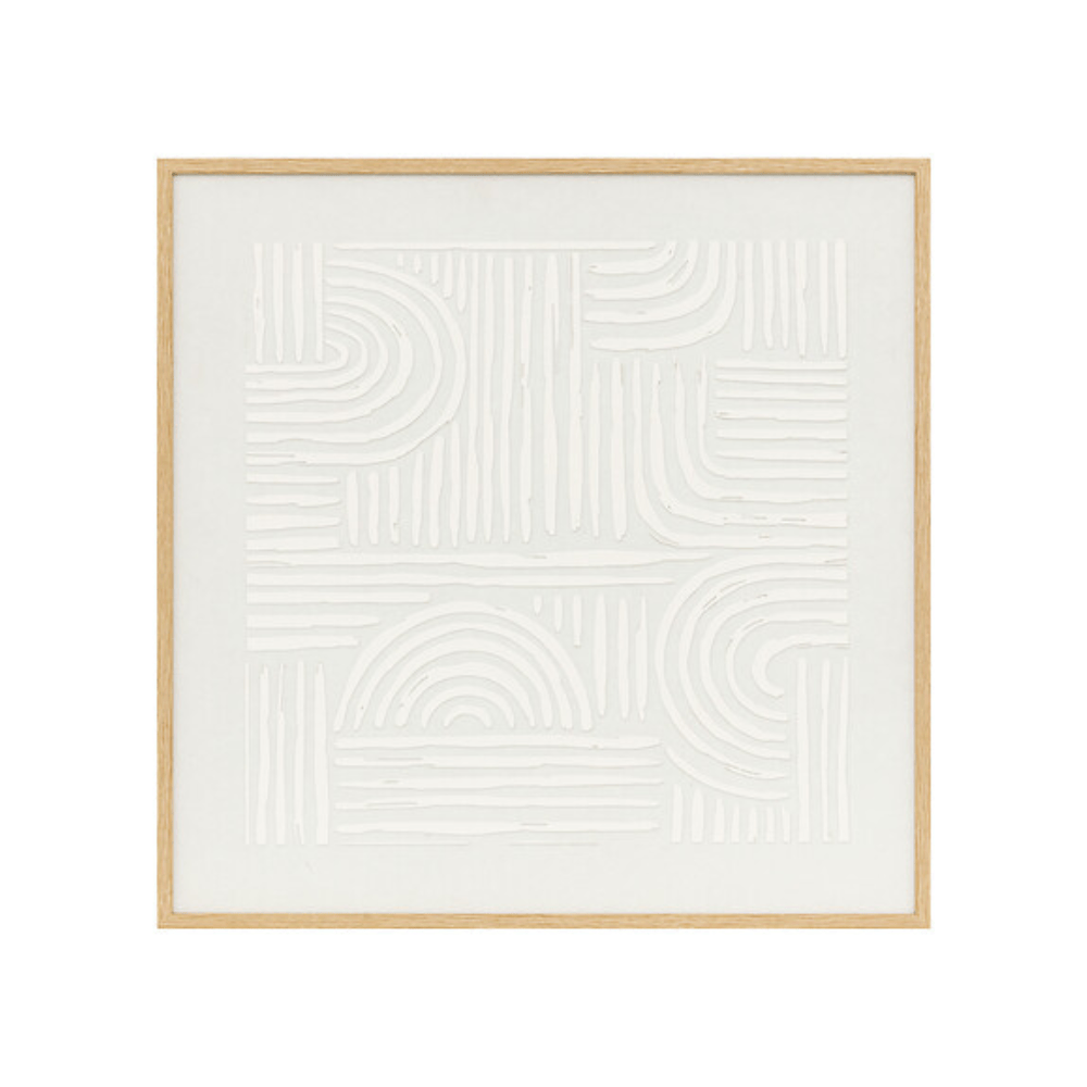 Alpha 55 Déco Murale Relief Kaya 60 x 60 cm