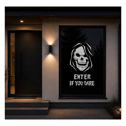 Alpha 55 Décoration de Fenêtre Halloween – Fond Décoratif