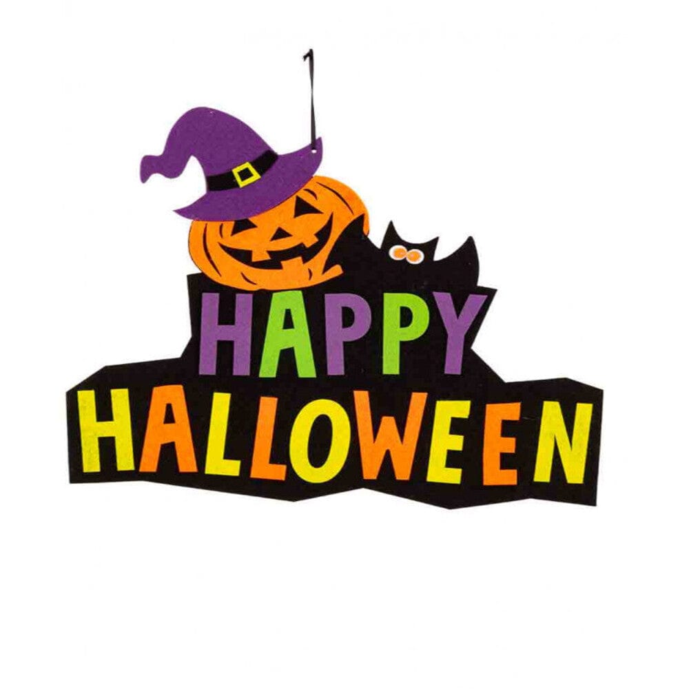 Alpha 55 Décoration Halloween en feutre à suspendre