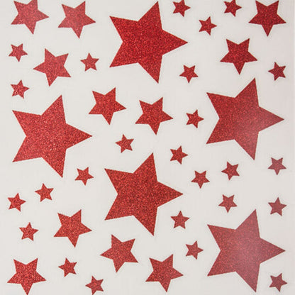 Alpha 55 Décoration vitre étoile pailletée – Noël