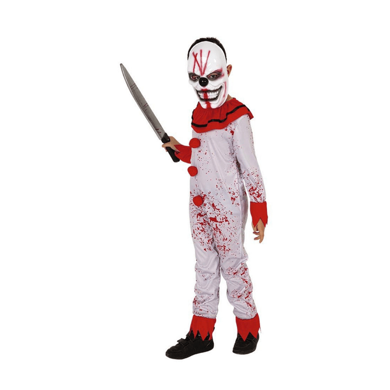 Alpha 55 Déguisement clown bloody pour enfant