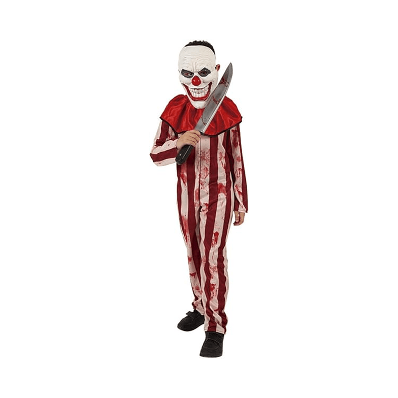 Alpha 55 Déguisement clown bloody pour enfant