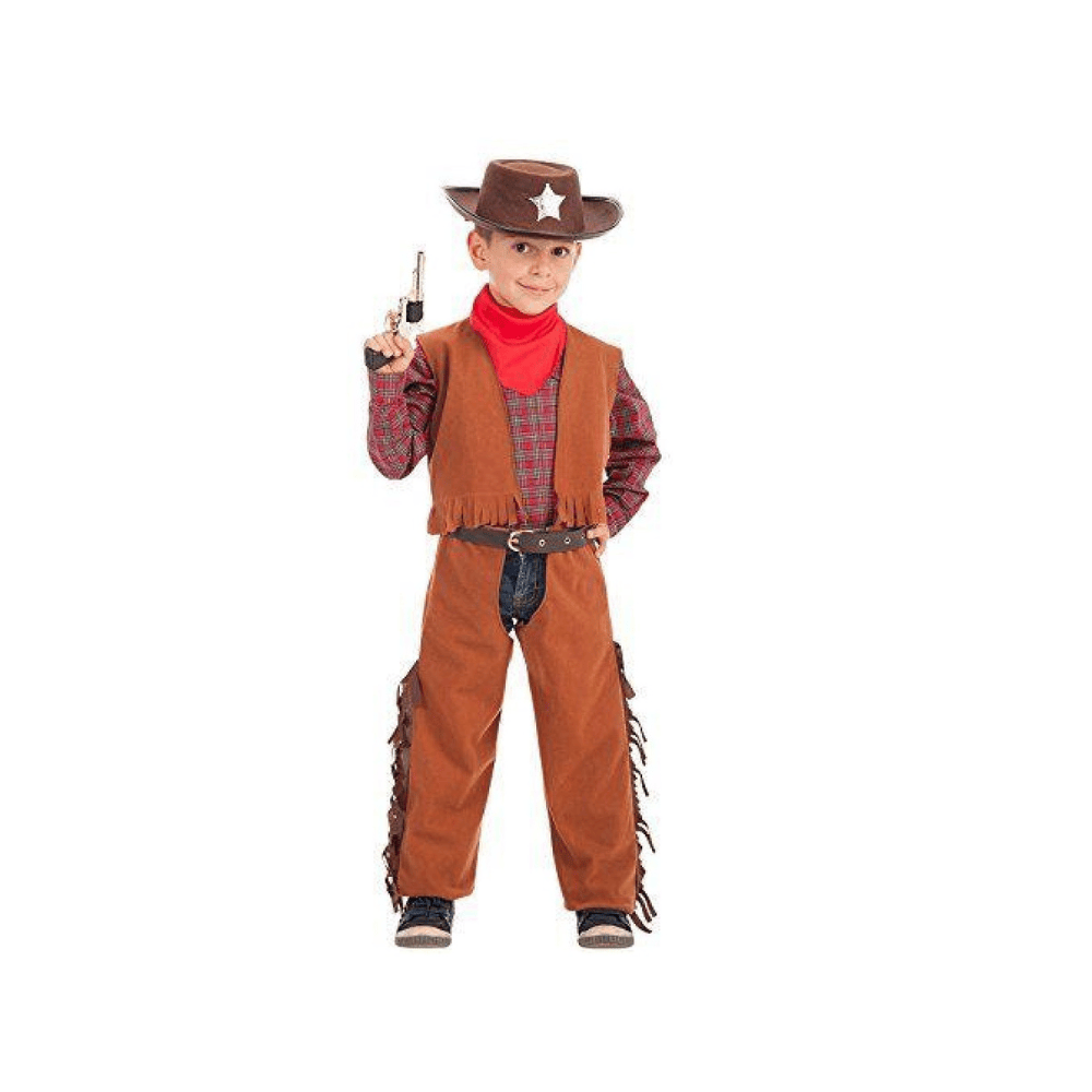 Alpha 55 Déguisement Cowboy Garçon 8-11 Ans