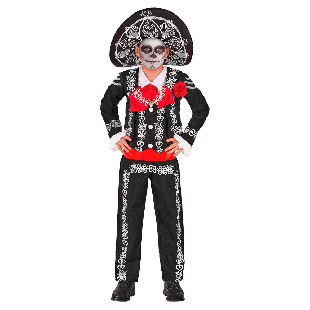 Alpha 55 Déguisement Mariachi Enfant avec Sombrero – Halloween
