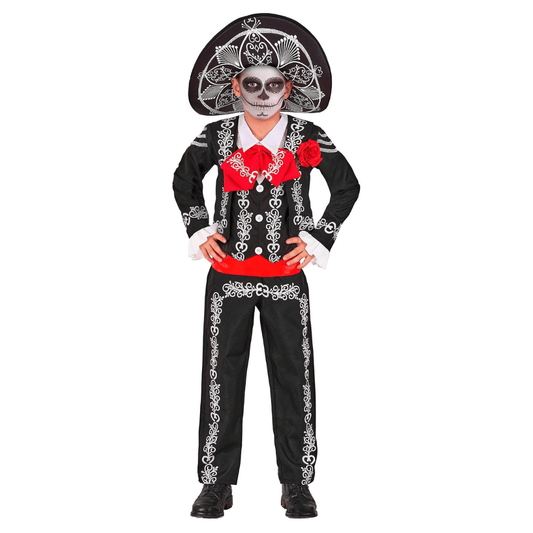 Alpha 55 Déguisement Mariachi Enfant avec Sombrero – Halloween