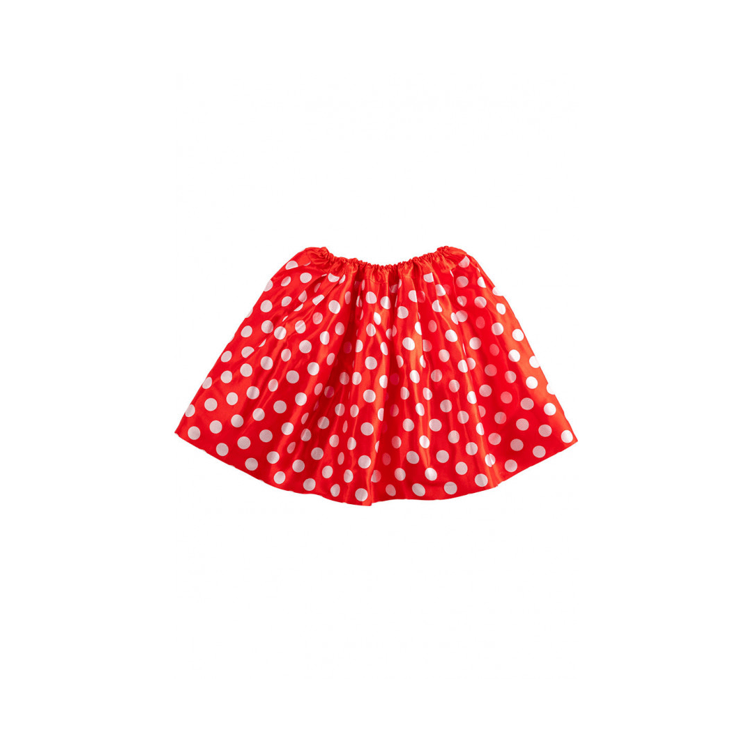 Alpha 55 Déguisment enfant, tutu à pois unis