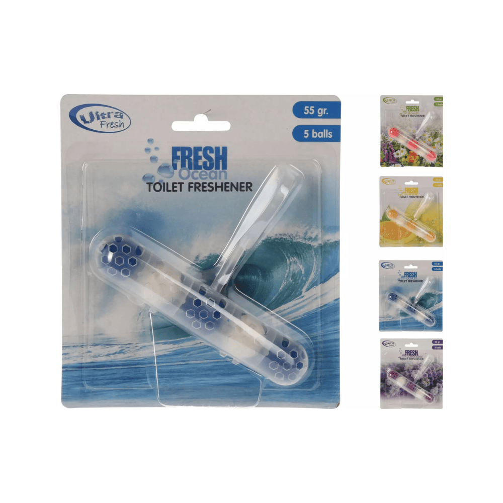 Alpha 55 Désodorisant WC 5 boules fraîcheur longue durée
