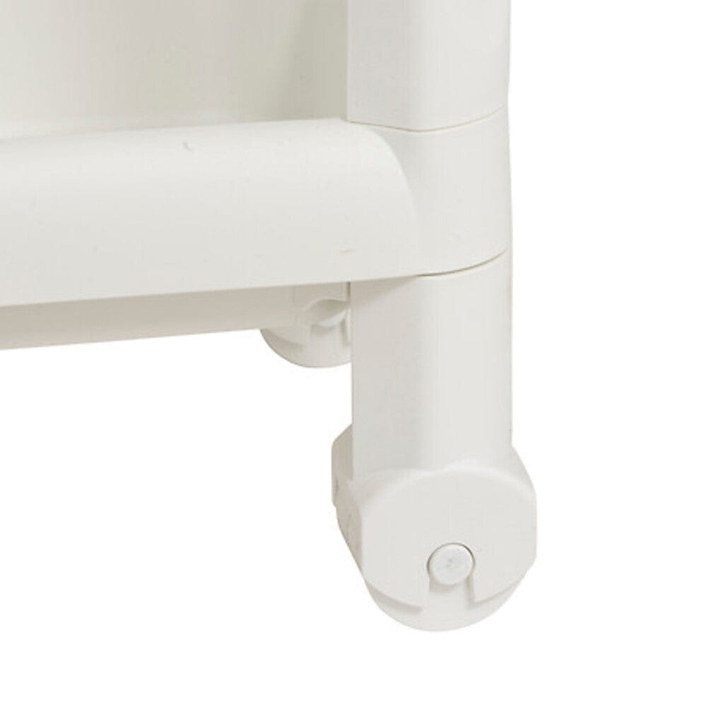 Alpha 55 Desserte à roulettes 3 niveaux en plastique