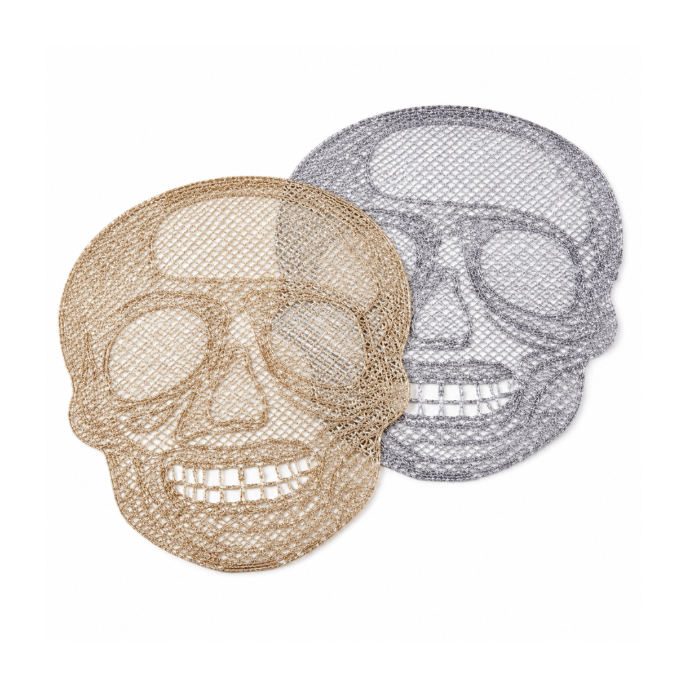 Alpha 55 Dessous de Plat Crâne Halloween 40 x 29 cm