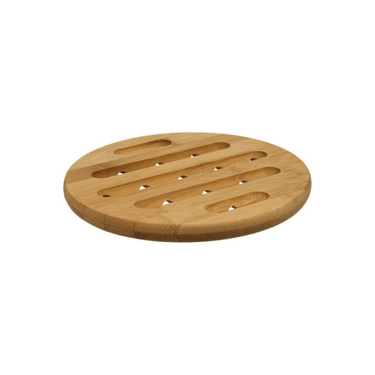 Alpha 55 Dessous de Plat Rond 18 cm en Bambou
